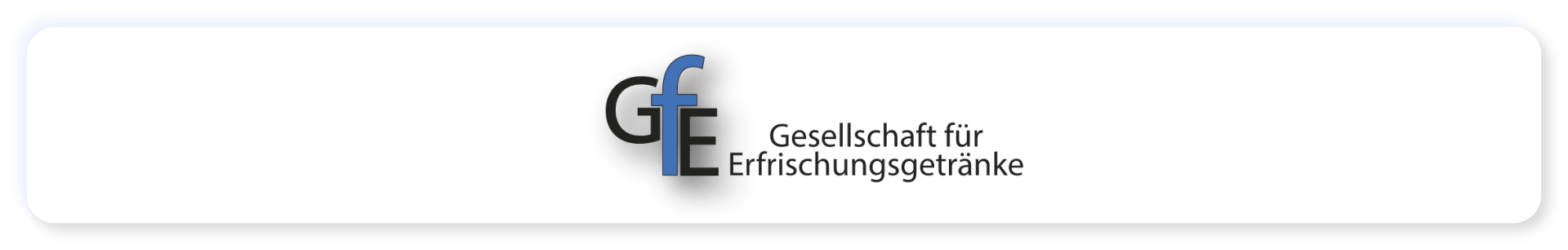 Logo der GfE Gesellschaft für Erfrischungsgetränke mbH - zur Startseite